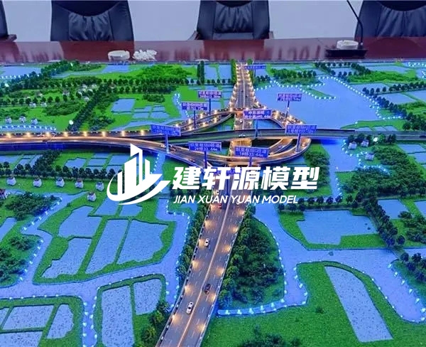 南郊高速公路沙盘定制